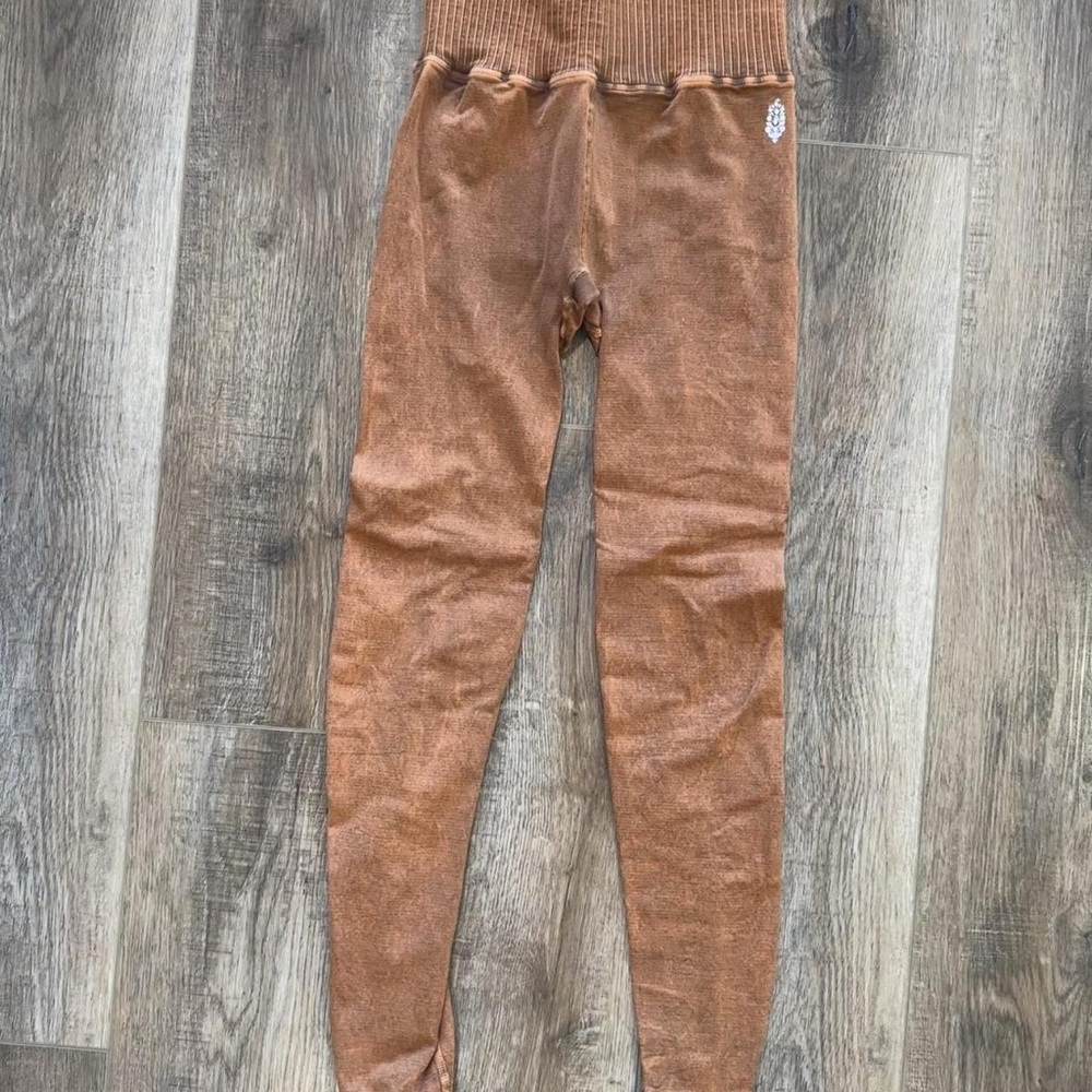Free People Copper Leggings